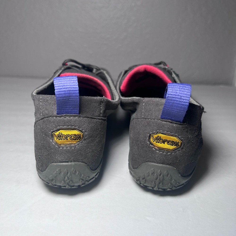 Vibram Women Size 7.5 / 8 FiveFingers Trek Ascent Hiking Shoes Mega Grip Grey - Picture 7 of 10